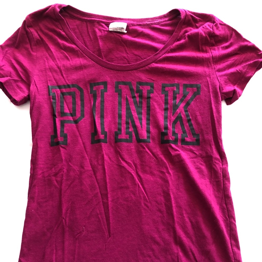 PINK scoop neck